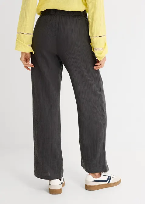 Pull on-bukse i musselin, bonprix