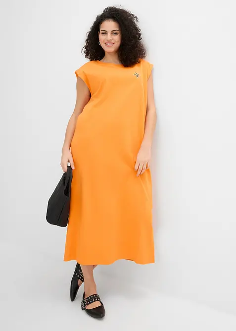 Jerseykjole i 100% &oslash;kologisk bomull, bonprix