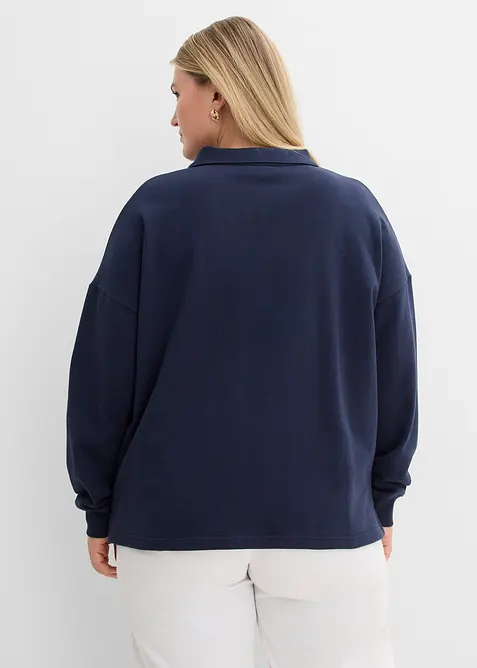Sweatshirt i 100% &oslash;kologisk bomull, bonprix