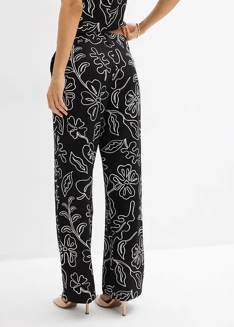 Bukse med vide ben, bonprix