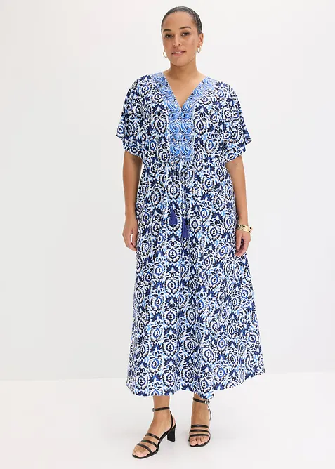 Maxikjole i jersey, bonprix