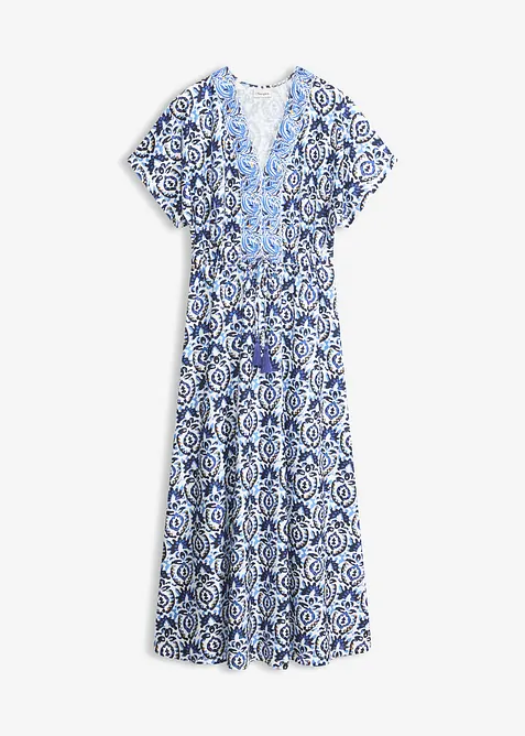 Maxikjole i jersey, bonprix