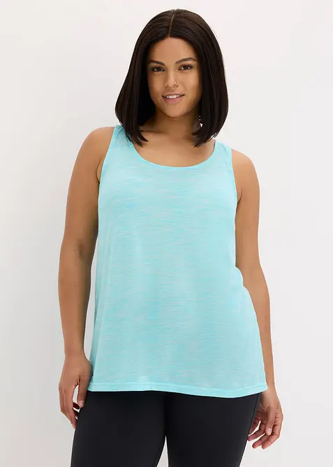 Treningstopp i lett materiale med flammegarn, hurtigt&oslash;rkende, bonprix