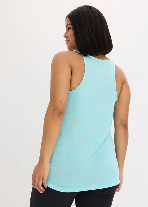 Treningstopp i lett materiale med flammegarn, hurtigt&oslash;rkende, bonprix