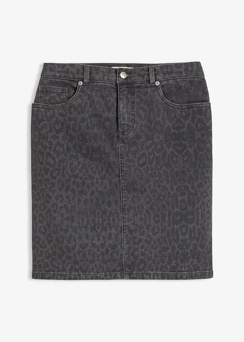 Jeansskj&oslash;rt, bonprix