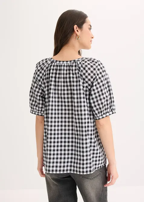 Bluse i 100% bomull, bonprix