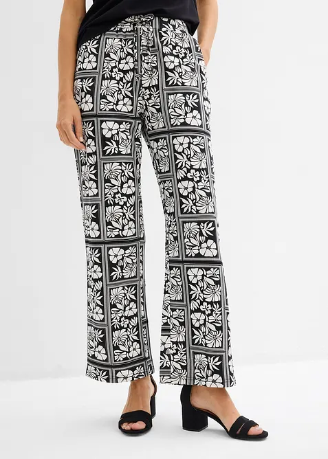 Trikotbukse i Punto di Roma-materiale, bonprix