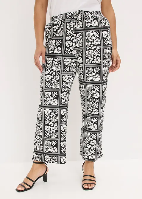 Trikotbukse i Punto di Roma-materiale, bonprix