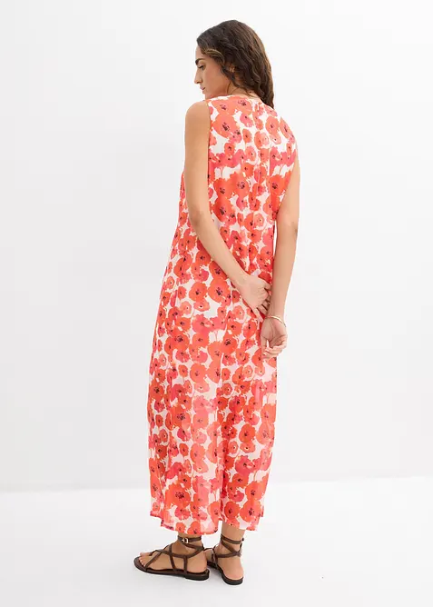 Lang chiffonkjole, bonprix