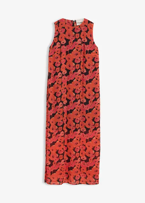 Lang chiffonkjole, bonprix