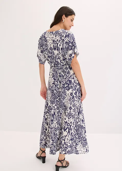 Maxikjole i lett viskose, bonprix