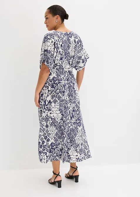 Maxikjole i lett viskose, bonprix