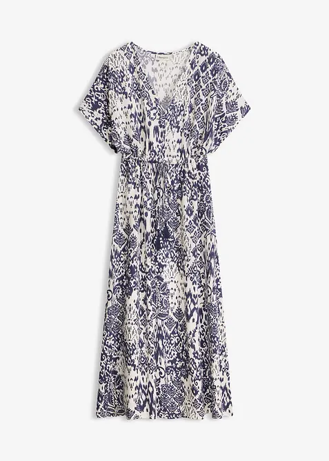 Maxikjole i lett viskose, bonprix