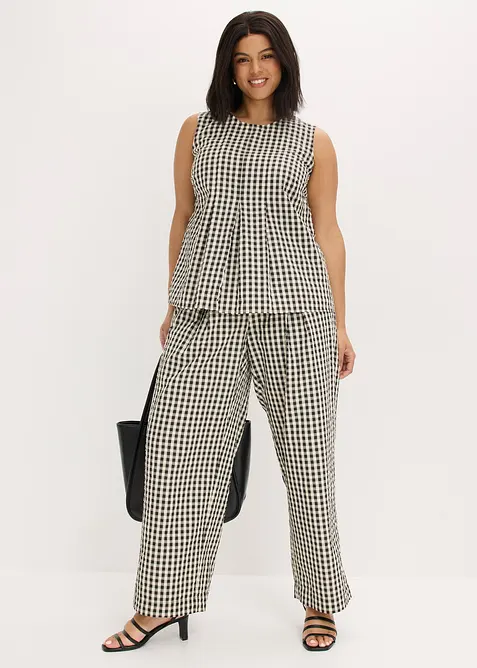 Vid bukse med legg, bonprix