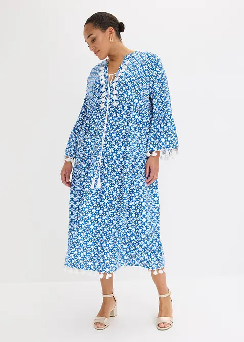 Tunikakjole i lett viskose, bonprix