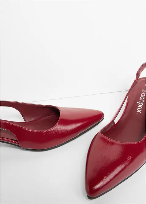 Slingbacks med lav h&aelig;l, bonprix