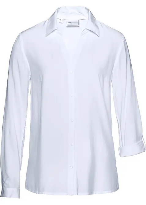 Lett bluse i fint fallende viskose, bonprix