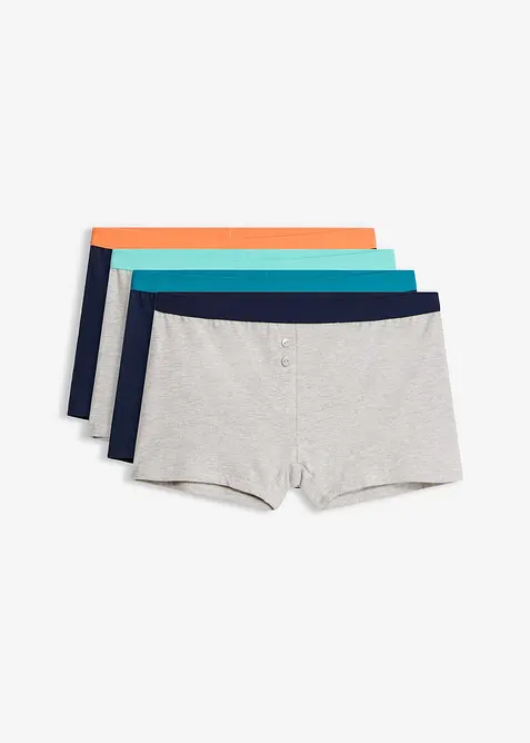 Boxershorts til dame (4-pack), bonprix