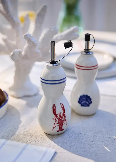 Eddik- og oljeflaske (2-delt sett), bonprix