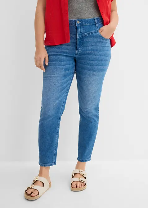 Skinny-jeans High Waist, cropped, bonprix
