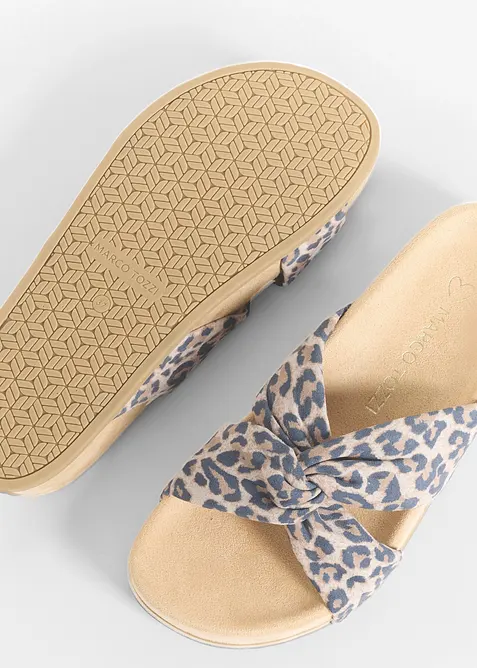 Slip-ins fra Marco Tozzi med animal look, Marco Tozzi