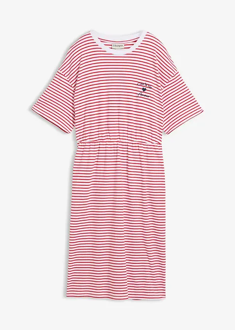 Jerseykjole i 100% bomull, bonprix