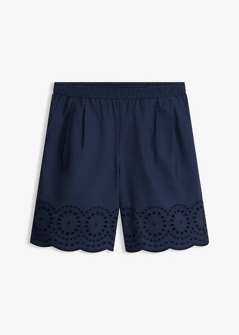 Pull on-shorts i 100% bomull, bonprix