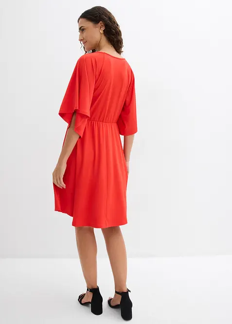 Minikjole med volang, bonprix