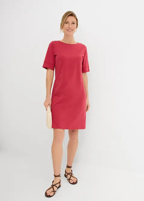 Trikotkjole av elastisk bomullsmiks, bonprix