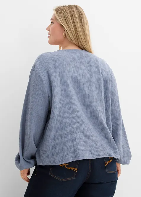 Bolero i musselin, bonprix