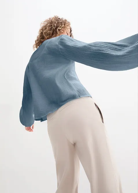 Bolero i musselin, bonprix