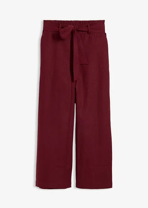 Culotte i luftig linmiks, bonprix