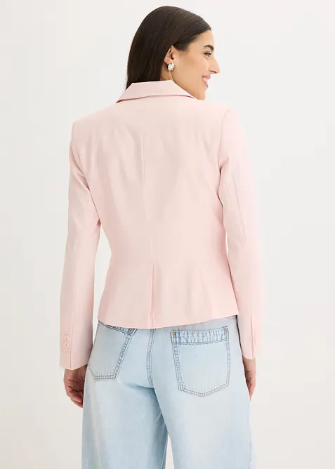 Kort blazer med klaffelommer, bonprix