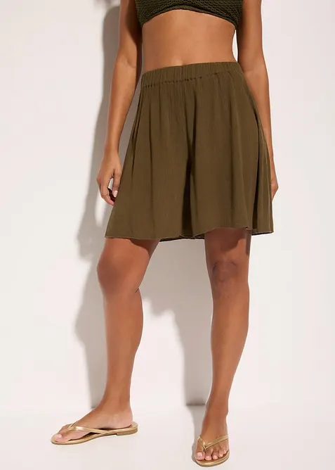 Strandshorts i lett viskose, bonprix