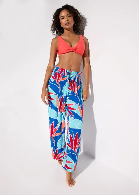 Strandbukse i lett viskose, bonprix