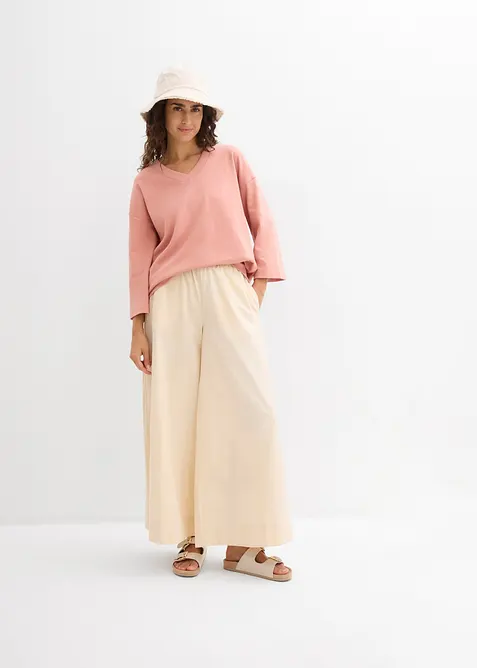 T-skjorte i 100% &oslash;kologisk bomull, bonprix