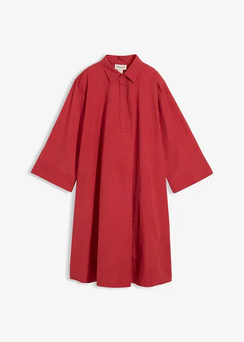 Skjortekjole av 100% &oslash;kologisk bomull, bonprix