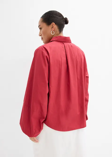 Skjorte i 100% &oslash;kologisk bomull, bonprix