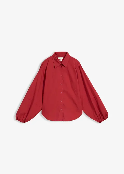 Skjorte i 100% &oslash;kologisk bomull, bonprix