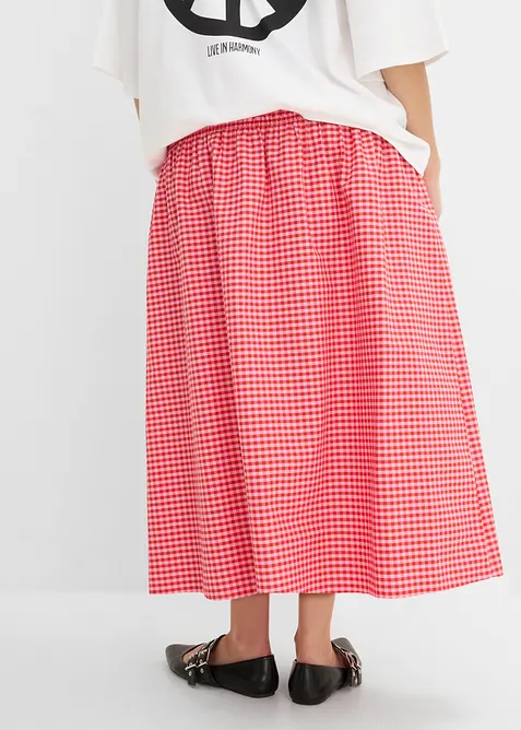 Maxiskj&oslash;rt i elastisk bomullsmiks, bonprix