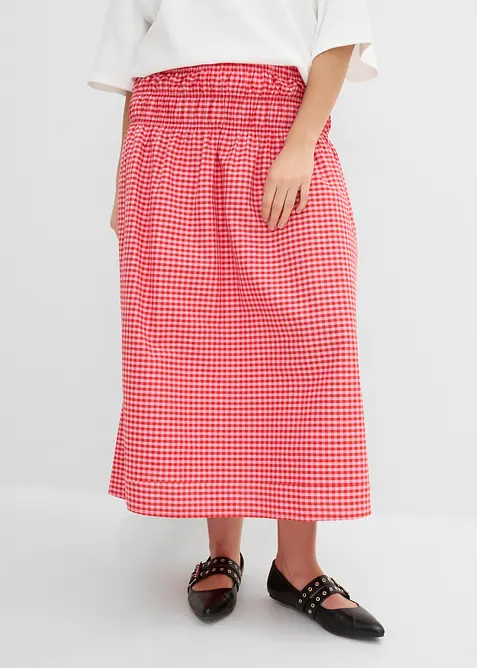 Maxiskj&oslash;rt i elastisk bomullsmiks, bonprix