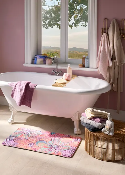 Badematte med memoryskum, bonprix