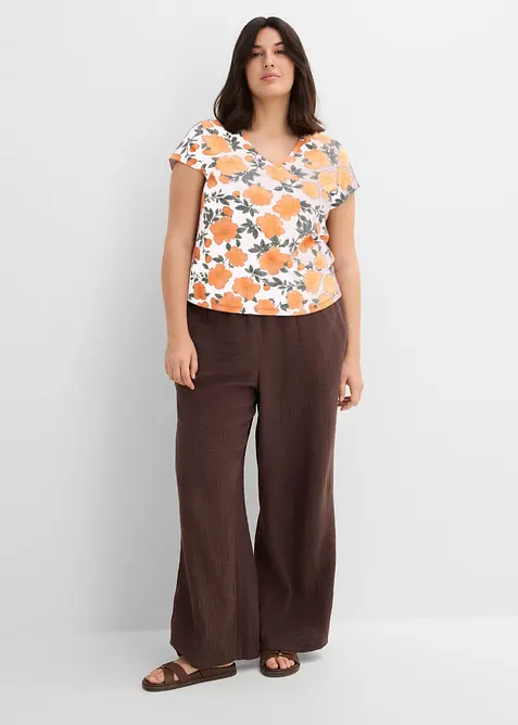 T-skjorte i 100% bomull, bonprix