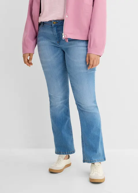 Bootcut-jeans Mid Waist, Stretch, bonprix