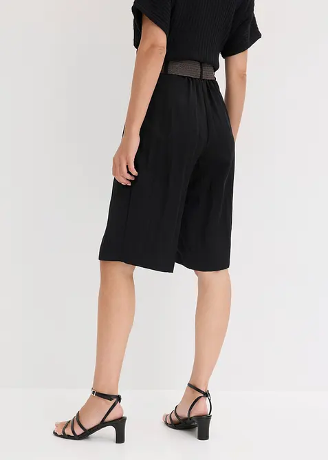 Bermudashorts i myk viskosemiks, bonprix