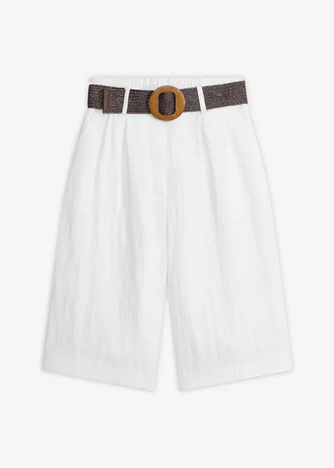 Bermudashorts i myk viskosemiks, bonprix