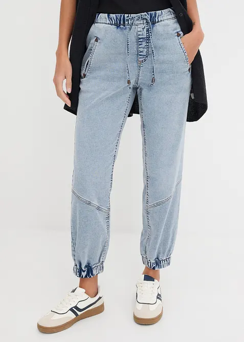 Joggejeans Mid Waist, stretch, bonprix