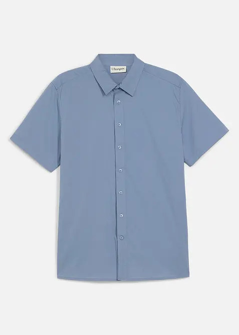 Kortermet stretchskjorte, Slim Fit, bonprix