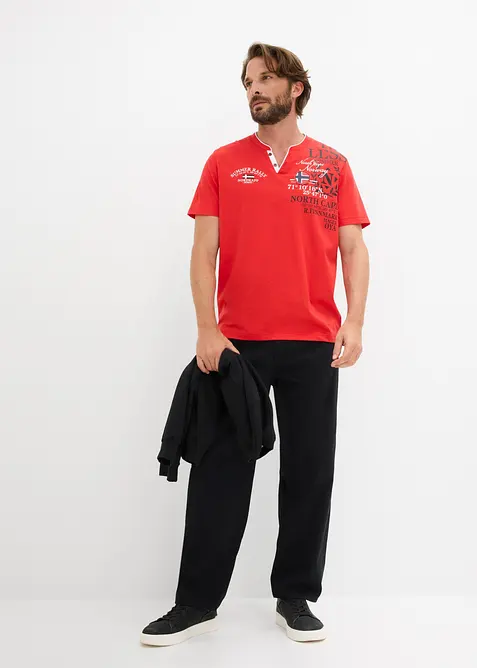 Kortermet bestefartr&oslash;ye i 100% &oslash;kologisk bomull, bonprix