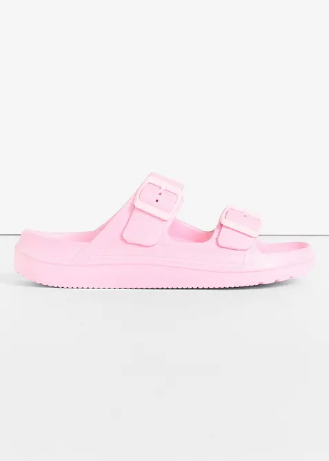 Slip-in sandaler i vannavvisende materiale, bonprix
